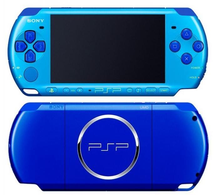 Sony PSP с новым цветом корпуса